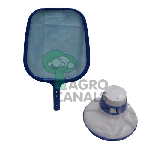 red limpia superficies y dispensador quimico flotante, accesorio para piscina